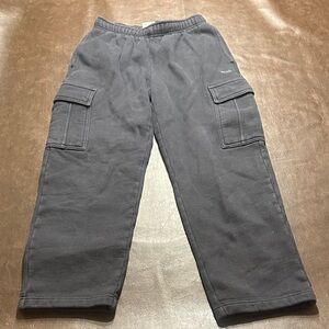 Aritzia TNA Black Cargo Sweatpants